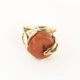 Anello in argento con corallo