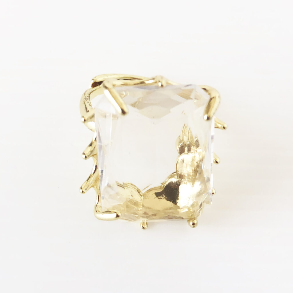 Anello pietra dura