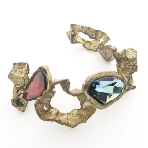 Bracciale a pinza in bronzo