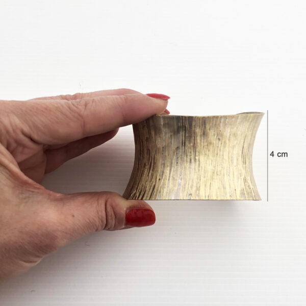 Bracciale alla schiava satinato