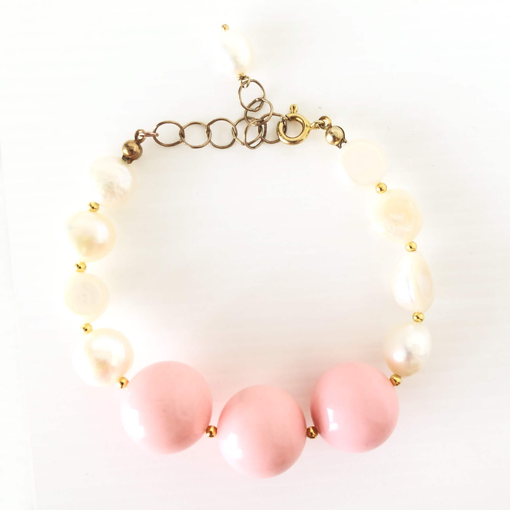 Bracciale con perle