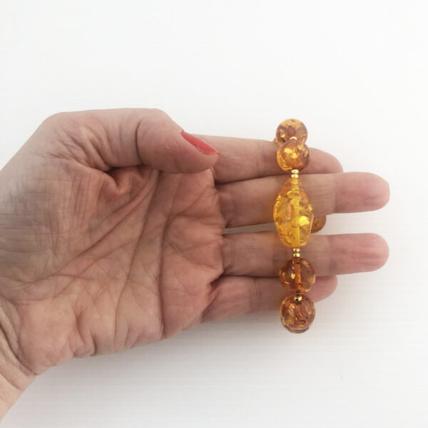 Bracciale in ambra