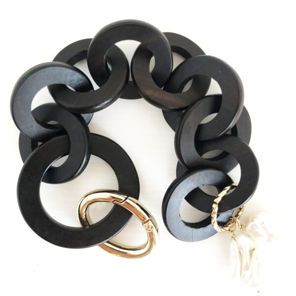Bracciale in ebano
