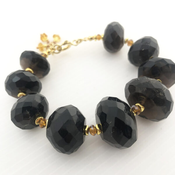 Bracciale in onice nero