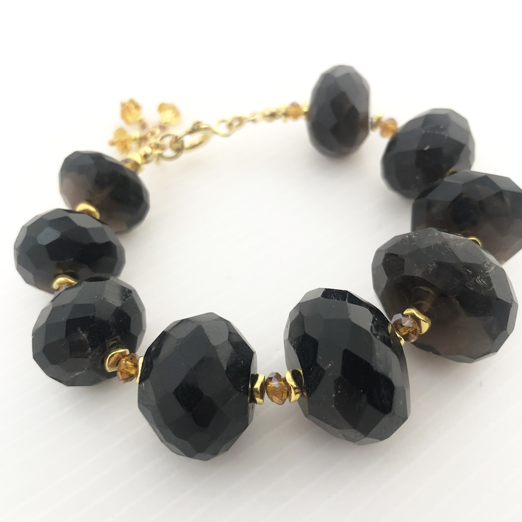 Bracciale in onice nero