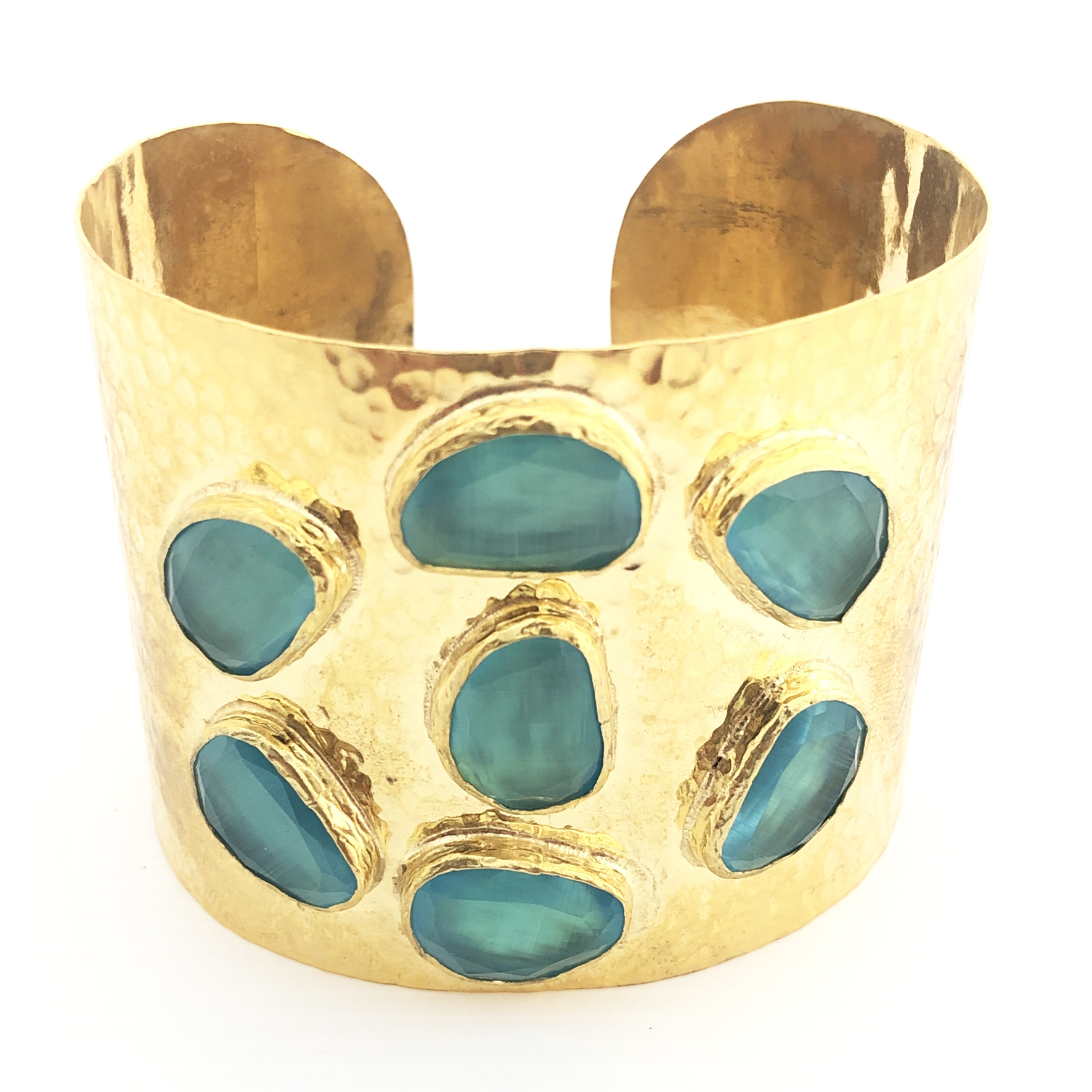 Bracciale rigido con pietre dure