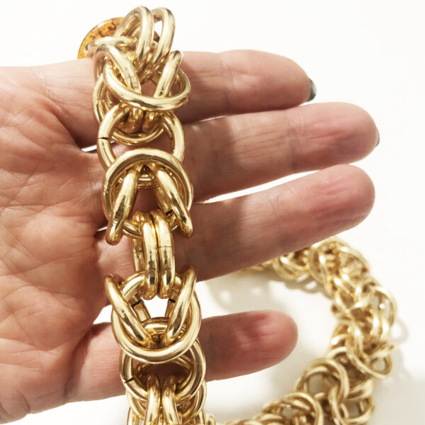 Collier a catena dorata