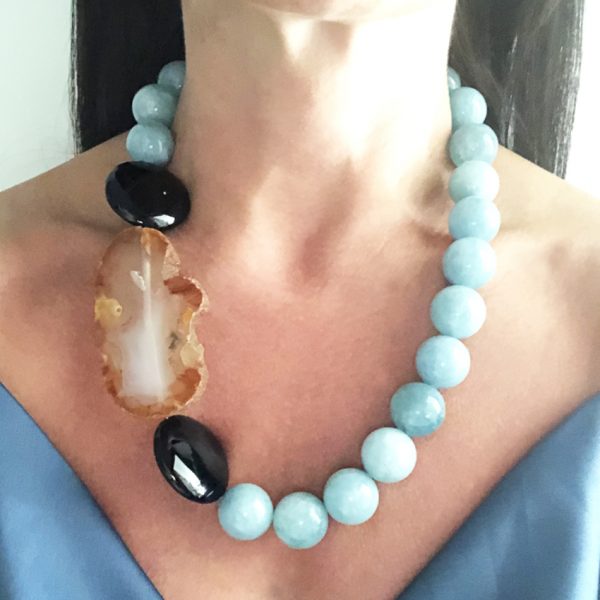 Collana Estelle in angelite