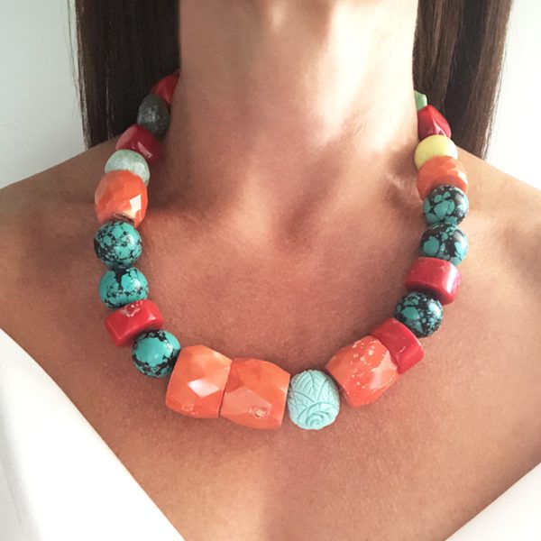 Collana Recarda in corallo