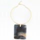 Collana con medaglia in corno