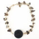 Collana con onice centrale e conchiglie