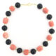 Collana con onice e corallo