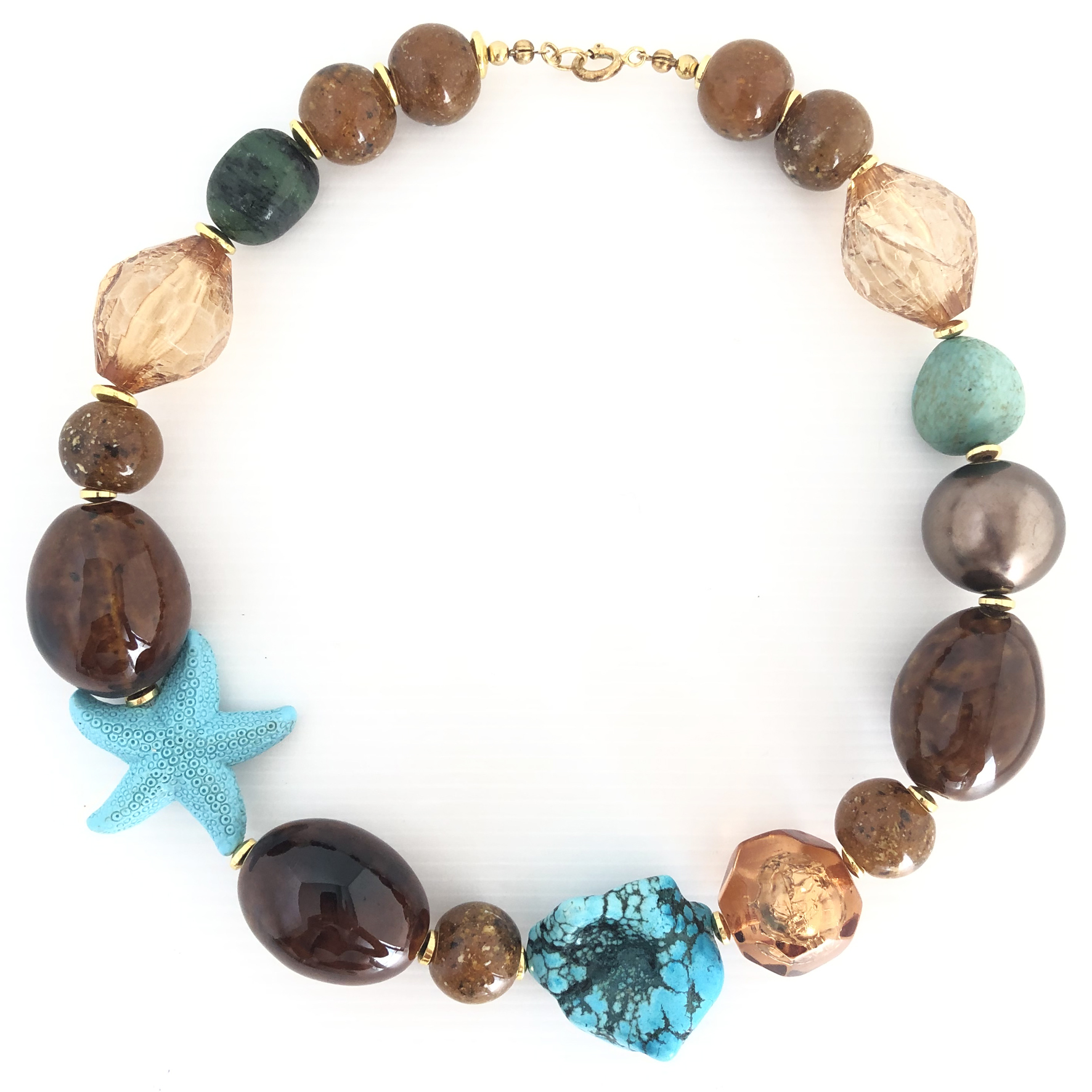 Collana con stella marina