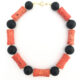 Collana corallo bambù