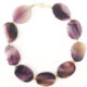 Collana di ametista ovale