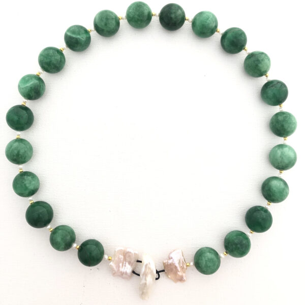 Collana di malachite