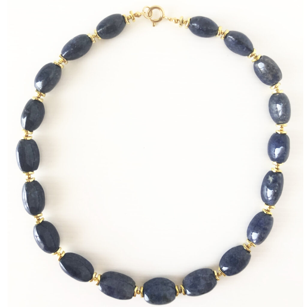 Collana in lapislazzuli