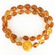 Collana lunga pasta d'ambra