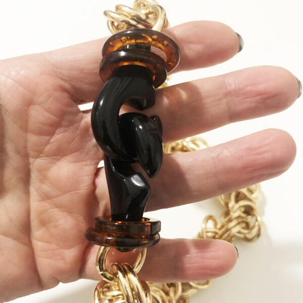 Collier a catena oro