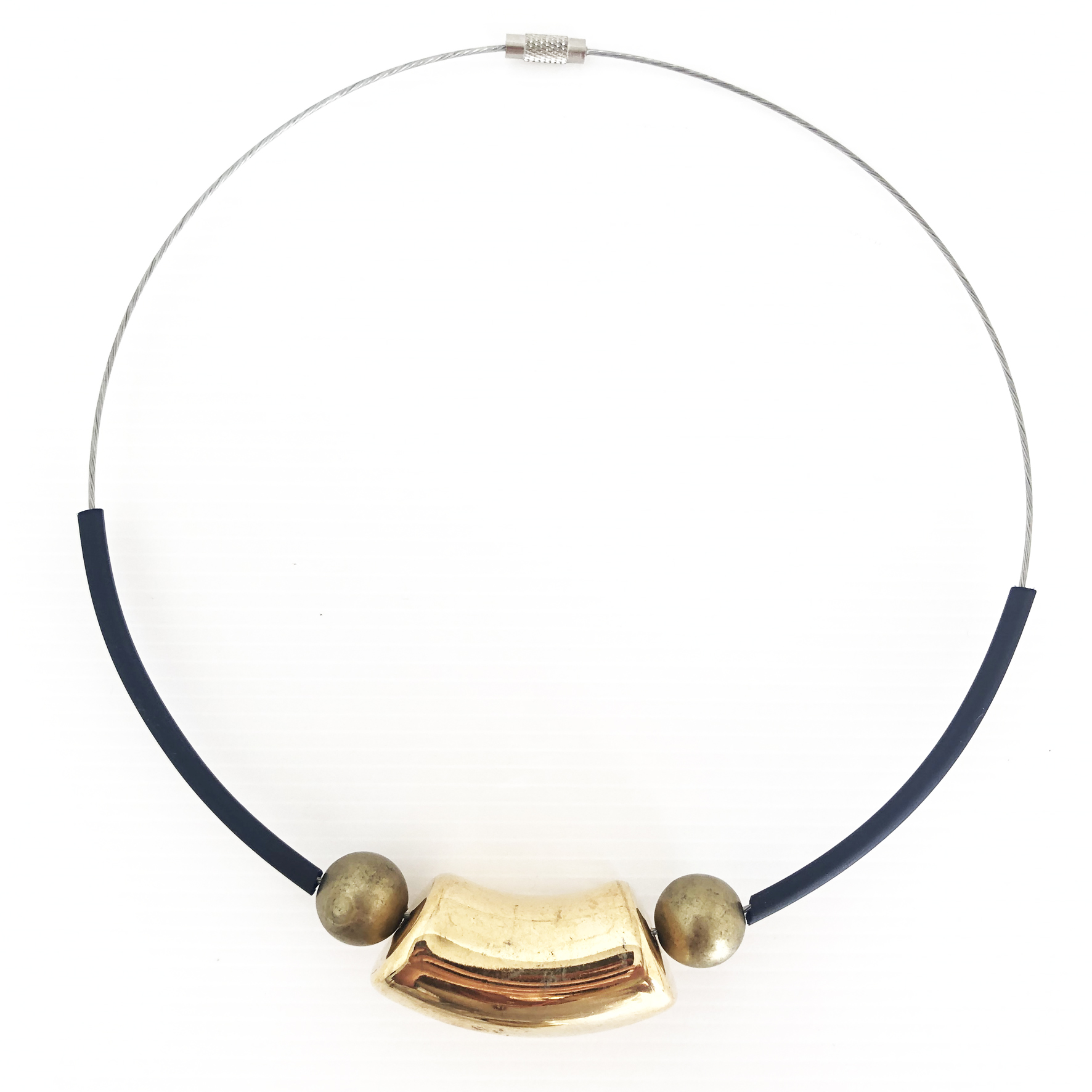 Collier in acciaio