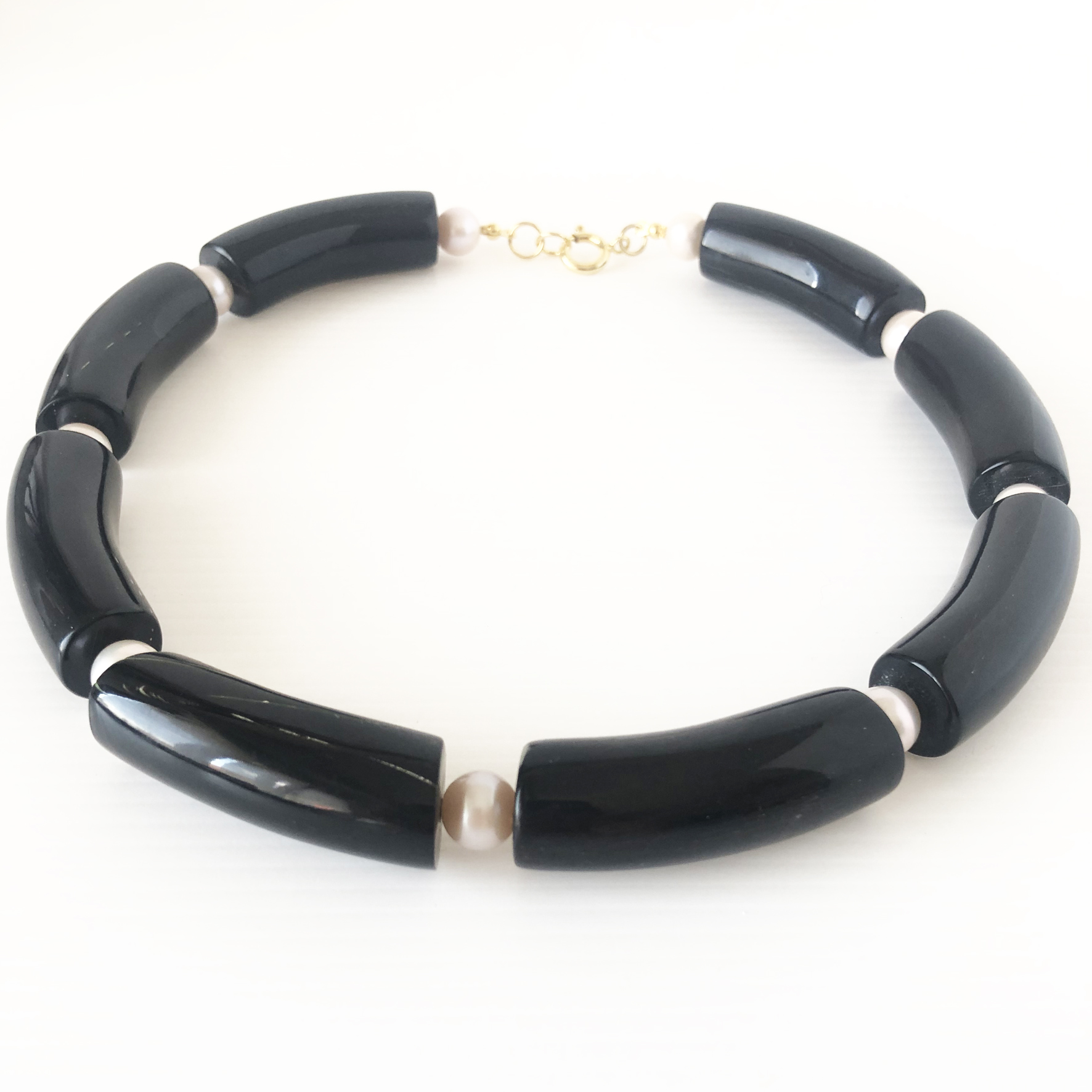 Collier incorno con perle