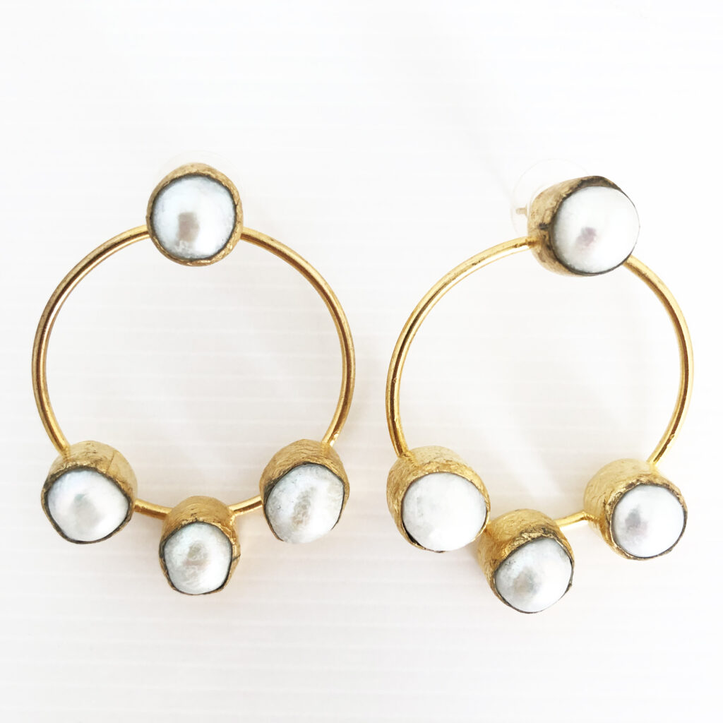 Orecchini con perle