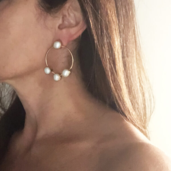 Orecchini con perle barocche