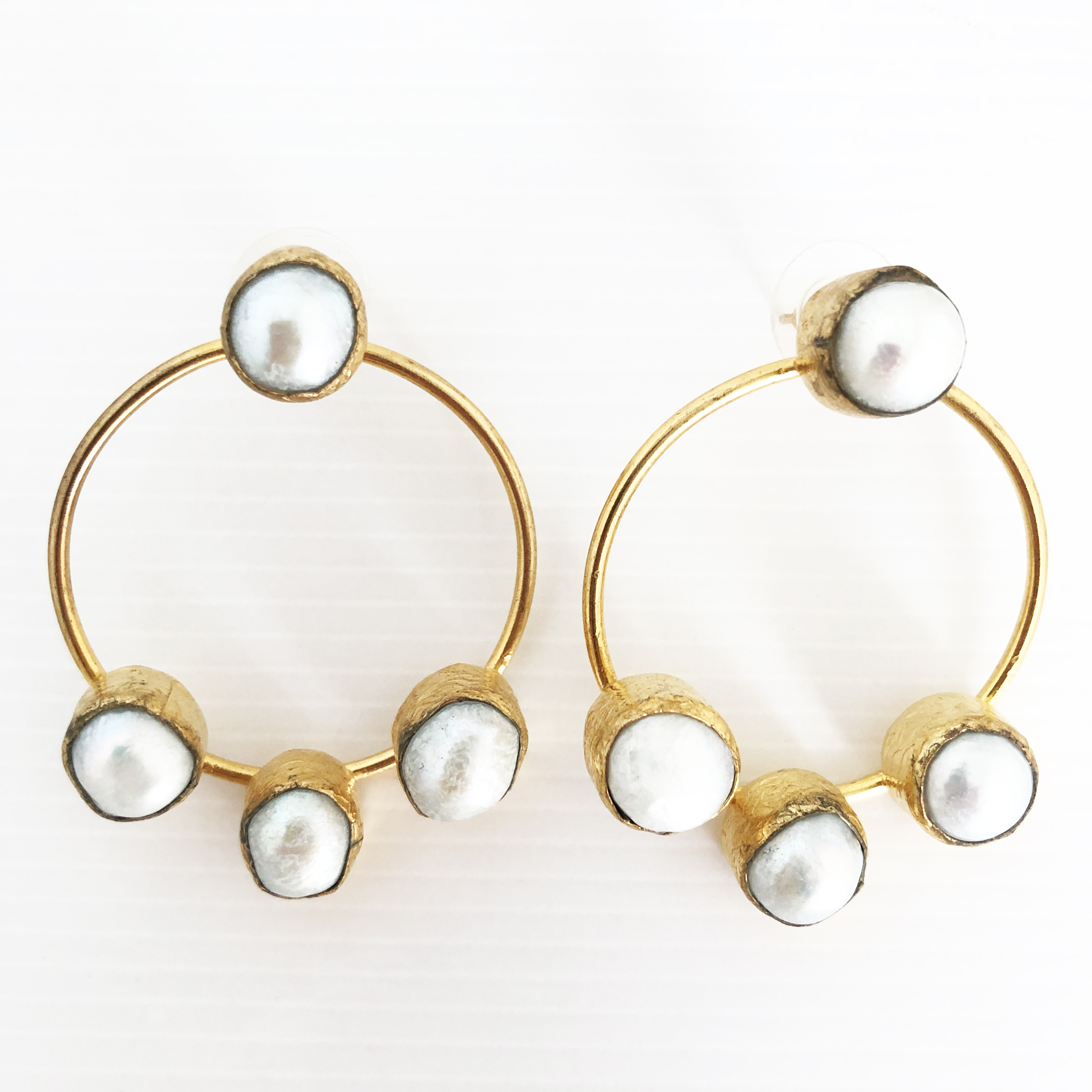 Orecchini con perle