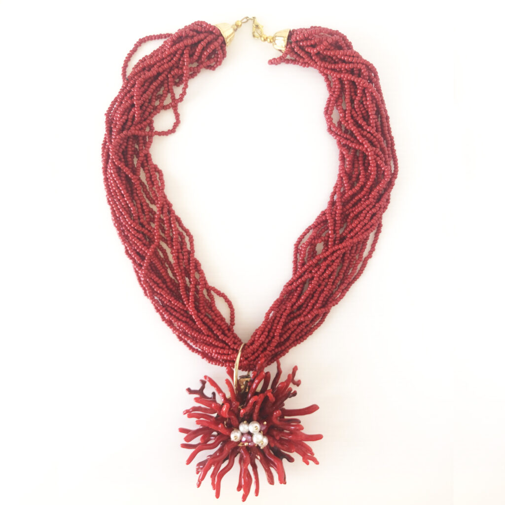 Torchon corallo rosso