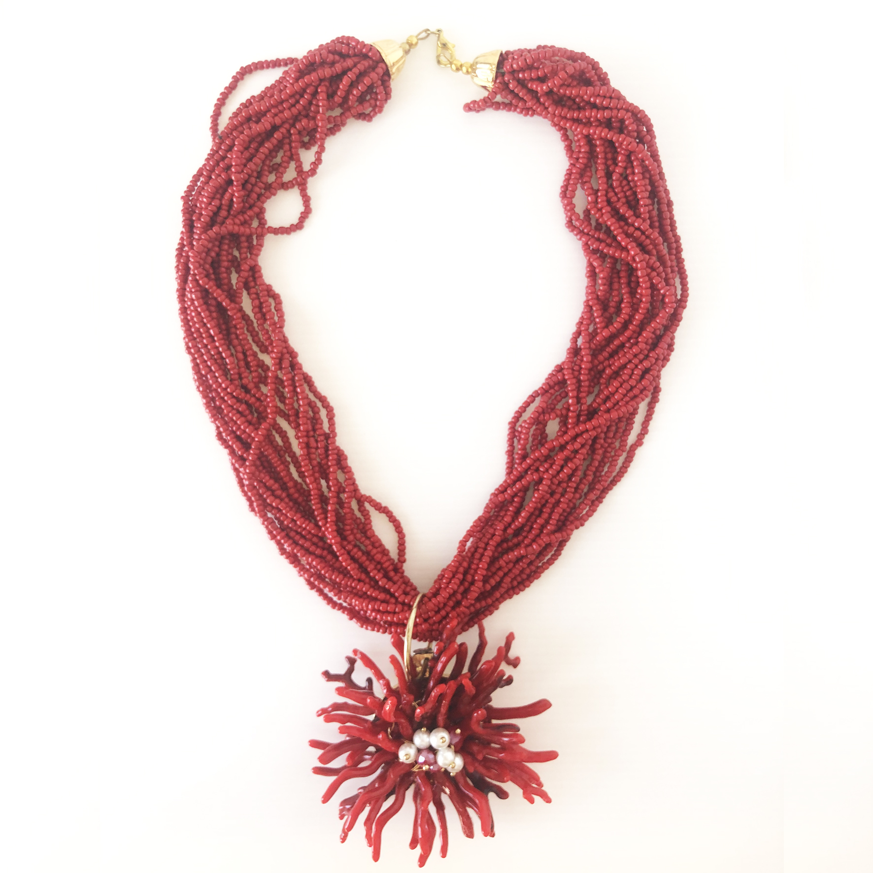Torchon corallo rosso